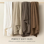 EVERGRACEHOME Chunky Chenille Knit Throw Blanket - Image 7