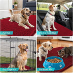 OLANLY Dog Door Mat for Muddy Paws 47x32, Absorbs Moisture and Dirt, Absorbent - Image 7