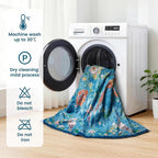 MSGKV Boho Throw Blanket for Couch 50"x60" Cotton Blanket - Image 7
