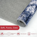KOZYFLY Modern Abstract 3x5 Area Rug Washable Bedroom Rug Throw Entry Mat - Image 5