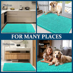 OLANLY Dog Door Mat for Muddy Paws 70x24, Absorbs Moisture and Dirt, Absorbent - Image 8