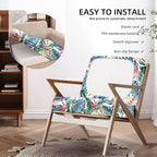 8Pcs Outdoor Cushion Covers, Patio Cushion Covers, Stretch Elastic Slipcovers - Image 5