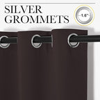NICETOWN Triple Weave Microfiber Energy Saving Thermal Insulated Solid Grommet - Image 3