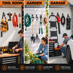10 Pack Heavy Duty Garage Hooks Wall Mounted Ladder Hooks