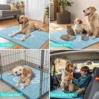 Smiry Dog Door Mat for Muddy Paws, Absorbent Dirt Trapper Non Slip Quick Dry - Image 8