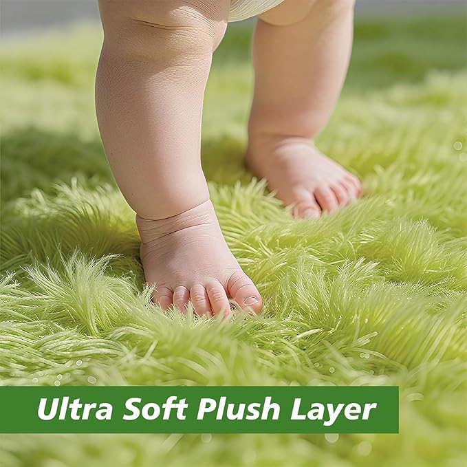 yulidayang Fluffy Round Area Rugs - Image 2