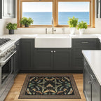 Small Black Entryway Rug - Image 3