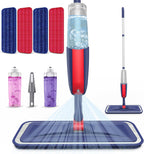 Spray Mops for Floor Cleaning: Hardwood Floor Mop with 2 Bottles Refillable