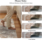 4x12 Washable Kitchen Runner Rug: Modern Abstract Wide Runners - Image 7