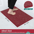 BEQHAUSE Kitchen Rugs 20"x32", Non-Slip Kitchen Mats - Image 2
