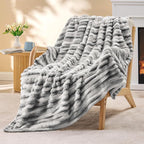 BEDELITE Fleece Throw Blanket for Couch by BEDELITE