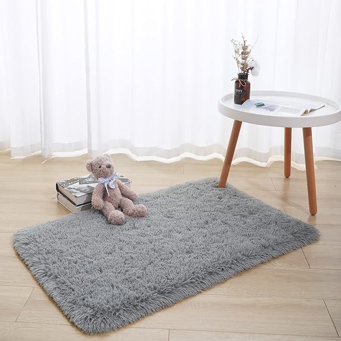 Tepook Super Soft Fluffy Rug for Bedroom, Modern Shaggy Fuzzy Kids Rugs for - Image 6