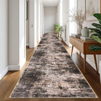 IOHOUZE Abstract Runner Rug 3x20 Ft Extra Long Washable Runners - Image 7