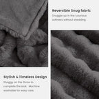 Cozy Bliss Faux Fur Bubble Throw - Image 5