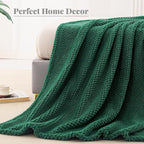 Whale Flotilla Queen Size Fuzzy Fleece Blanket - Image 7