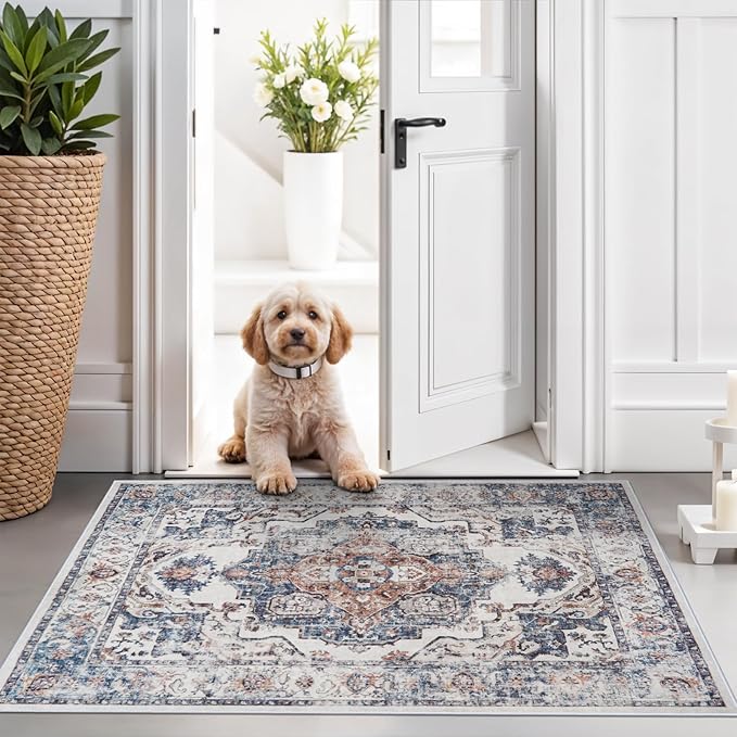 Hallway Washable Runner Rug by HYHAOYUNLAI