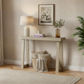 Plank+Beam Classic Console Table, 36 Inch, Seashell