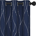 Deconovo Blackout Curtains, Thermal Insulated Noise‑Reducing Grommet Drapes by Deconovo