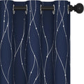 Deconovo Short Kitchen Curtains, Thermal Insulated Soundproof Drapes by Deconovo