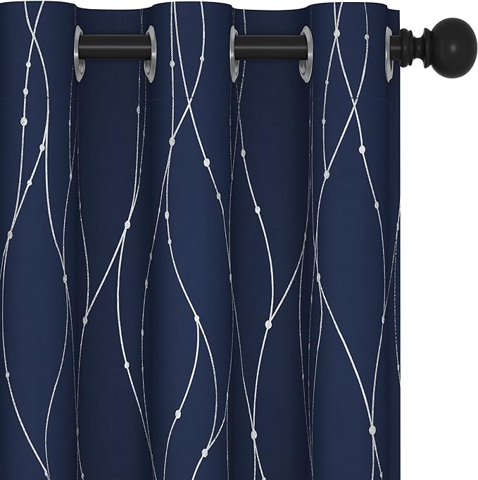 Deconovo Blackout Curtains 63 Inch Length by Deconovo