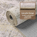 2 x 3 Small Area Rug Indoor Entryway Rug Machine Washable Non Slip Low Pile - Image 4