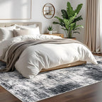 IOHOUZE Modern Abstract Area Rugs 6x9 Ft Washable Rugs - Image 8