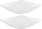Simple Houseware 2 Pack Stuffed Animal Toy Hammock Net, White