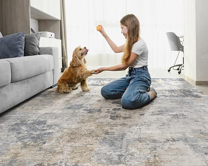 UERMEI 6x9 Area Rug Living Room Rugs - Image 3