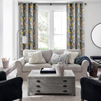 Topfinel Gray Patterned Curtains 96 Inch Long - Image 5
