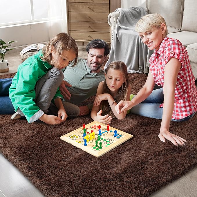 9X12 Large Area Rugs for Living Room Bedroom, Big Shag Rug for Bedroom Dorm - Image 2