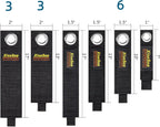 12-Pack Heavy Duty Storage Straps, Hook and Loop Hanging Storage Straps Cord Wrap Keeper for Cords, Hoses, Rope, RV, Boat, Garage Organization (D-12)