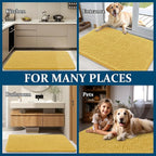 OLANLY Dog Door Mat for Muddy Paws 48x30, Absorbs Moisture and Dirt, Absorbent - Image 8