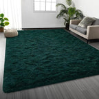 Deerhoo Large Shag Area Rugs 5 x 8, Plush Fuzzy Rugs by Deerhoo