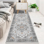 HEBE Hallway Runner Rug 2'x6' Washable Vintage Distressed Area Rugs Non Slip - Image 7