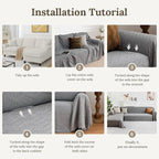 HOMERILLA Sectional Couch Covers - Image 6