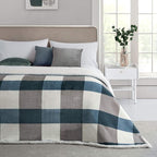 PU MEI Sherpa Throw Blanket for Couch Sofa 50“*60”-Fuzzy Soft Cozy Fleece Thick - Image 2