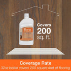 Bona Floor Polish Remover - Covers 200sqft - 32 Fl Oz