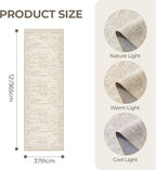 3x12 Runner Rug for Hallway, Non-Slip Long Bathroom Rugs Runner for Kitchen - Image 2