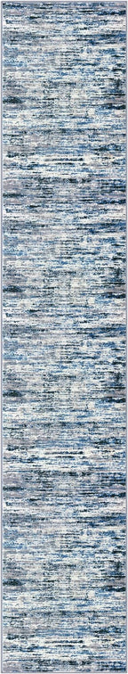 Lansny Modern Abstract Runner Rug 2.6x14 - Image 9