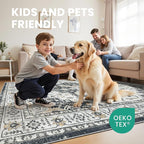 zesthome 5x7 Area Rugs, Machine Washable Rugs - Image 7