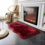 EasyJoy Ultra Soft Fluffy Shaggy Area Rug Faux Fur Rug Chair Cover Seat Pad by EasyJoy