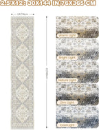 Carpet Runners for Hallway 12ft, Non-Slip Long Bathroom Rugs Runner for Kitchen - Image 2