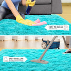 Tepook Super Soft Fluffy Rug for Bedroom, Modern Shaggy Fuzzy Kids Rugs for - Image 8
