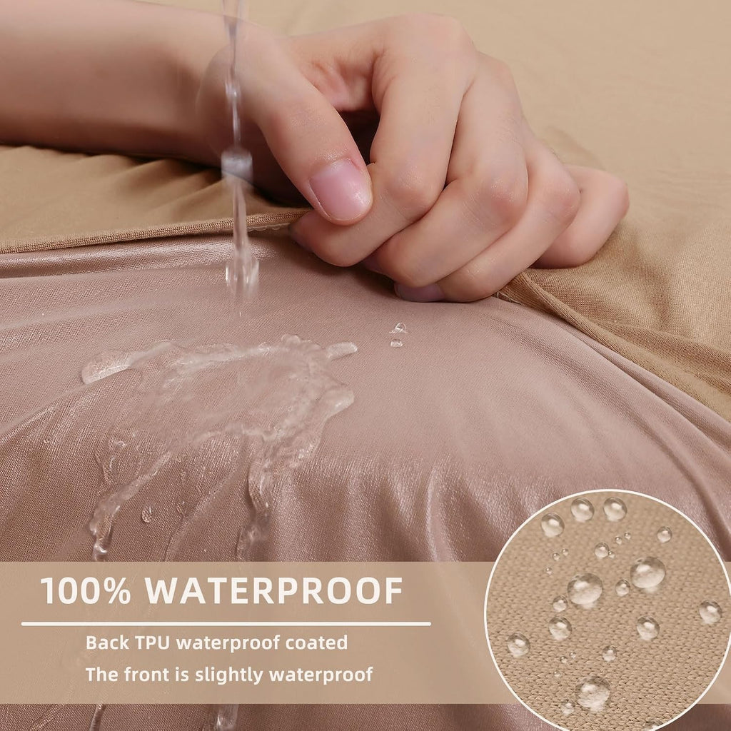 Waterproof Couch Cushion Covers, Stretch Sofa Seat Slipcovers