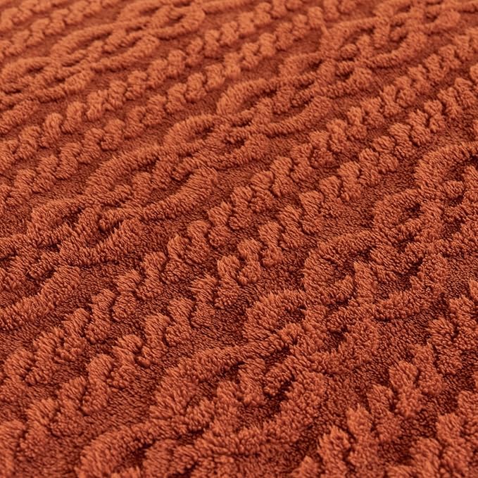 50x70 Inch Rust Throw Blanket - Image 6