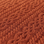 50x70 Inch Rust Throw Blanket - Image 6