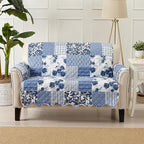 Great Bay Home Reversible Patchwork Loveseat Cover by GreatBayHome