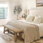 Topfinel Decorative Beige Cream Throw Pillow Covers Cushion Cases, Mix and Match - Image 6