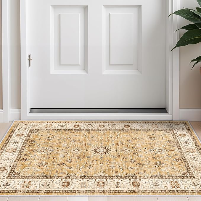 Washable Hallway Runner Rug 2x3 - Image 2