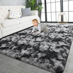 TWINNIS Super Soft Shaggy Rugs Fluffy Carpets 6x9 Feet, Indoor Modern Plush by TWINNIS
